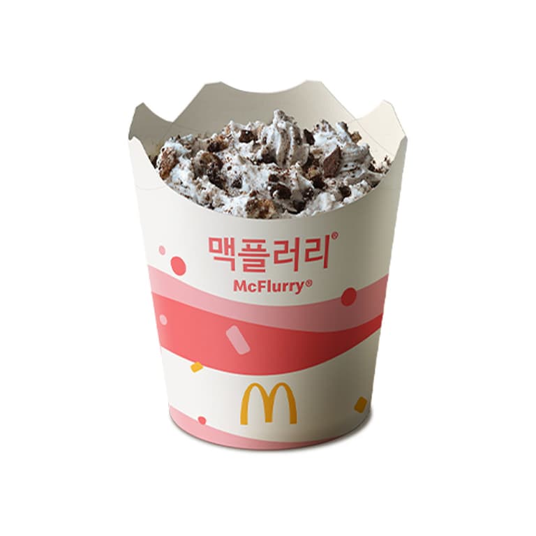 [맥도날드]오레오 맥플러리