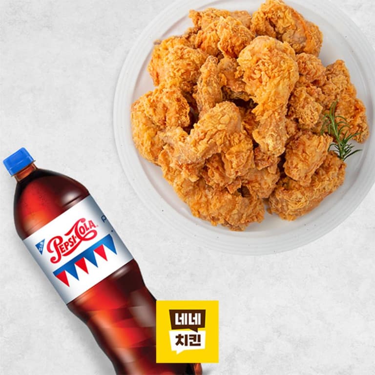 <네네치킨> 후라이드치킨+콜라(1.25L)